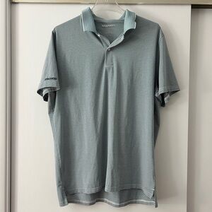 Bonobos Golf Green and White Polo Shirt Slim Fit